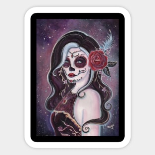 Day of the dead  Allegria By Renee Lavoie Sticker